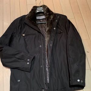 Andrew Marc New York Men’s Black Coat L